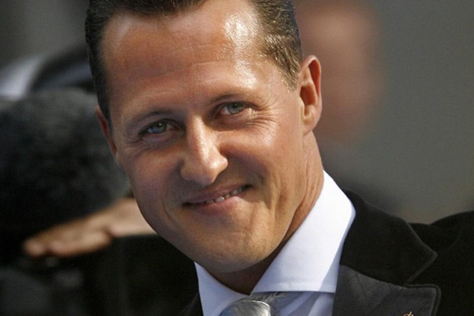 Michael Schumacher, recibiendo en 2007 el Premio Príncipe de Asturias de los deportes