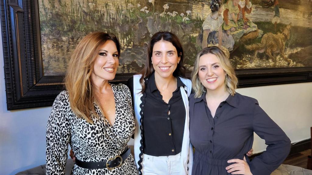 From left From left to right: Patricia Espejo, Ana Brito and Silvia Llop.