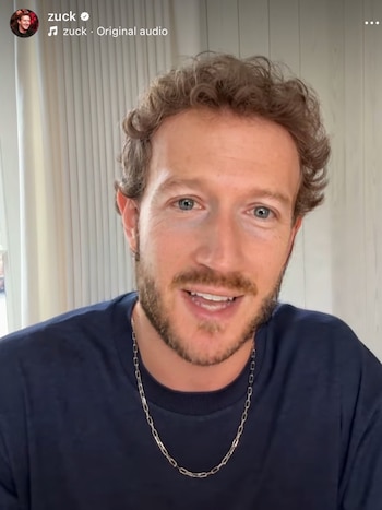 Mark Zuckerberg's fake beard became a viral phenomenon on social networks (Credits: X/@@flyosity)