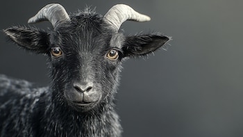 Black goats are commonly associated with the devil (Illustrative Image Infobae)