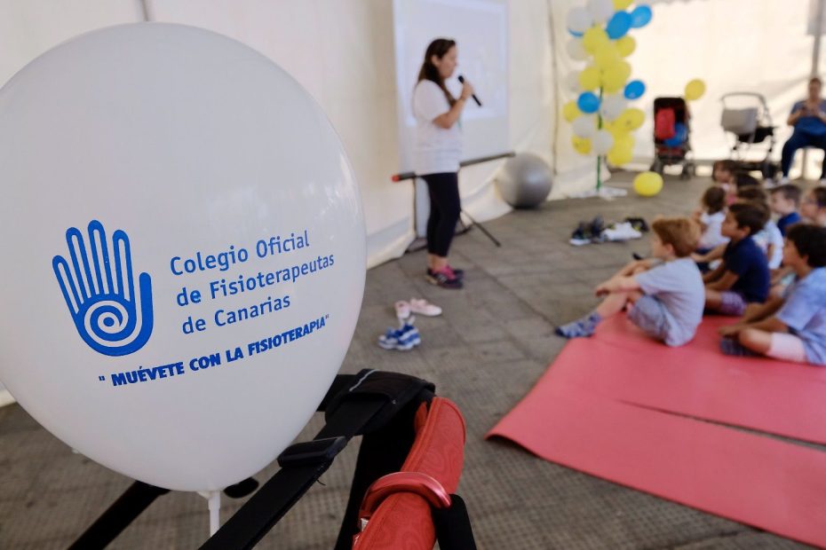 Los fisioterapeutas de Canarias organizan la Feria de Salud este sábado en el Parque de San Telmo