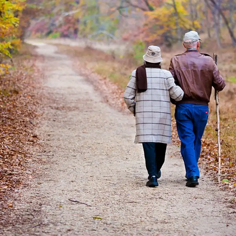 elderly couple