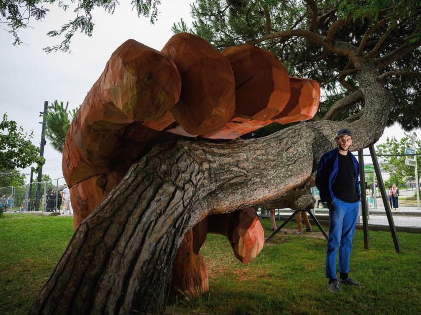 The work 'Luffy and the Tree', by Max Coulon.